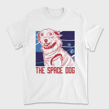 Laika, Tricou Barbati (Unisex)