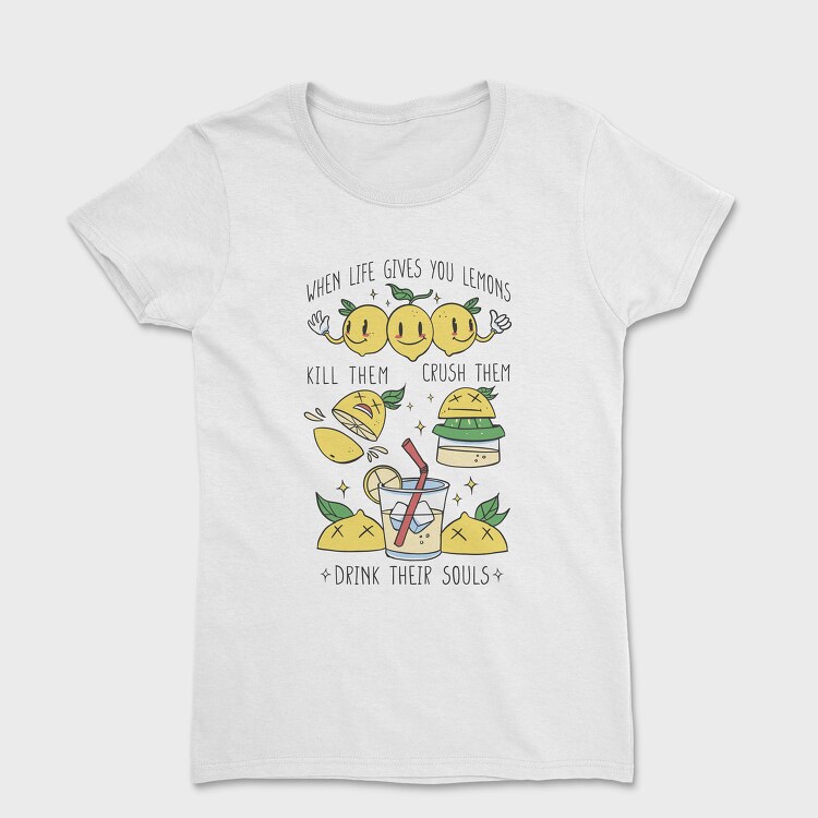 Tricou Femei, Lemons Life Joke