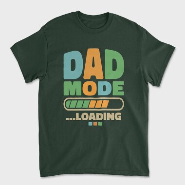 Loading Dad Mode, Tricou Barbati (Unisex)