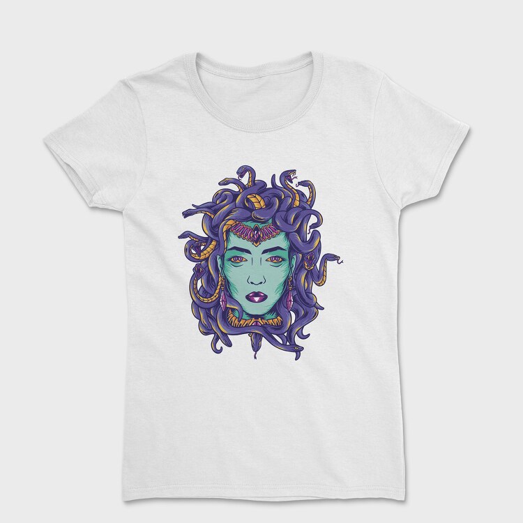 Tricou Femei, Medusa Face