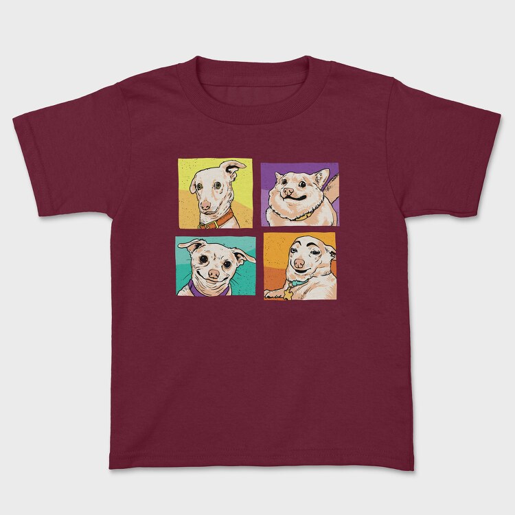 Tricou Copii, Meme Dogs