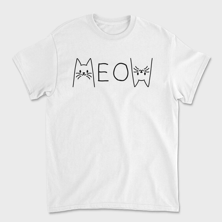 Meow Cats, Tricou Barbati (Unisex)