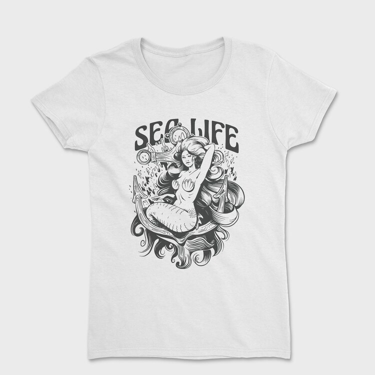 Tricou Femei, Mermaid Sea Life