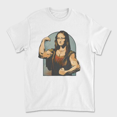 Tricou Barbati (Unisex), Mona Lisa Lifter