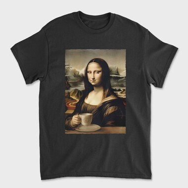 Tricou Barbati (Unisex), Monalisa Coffee