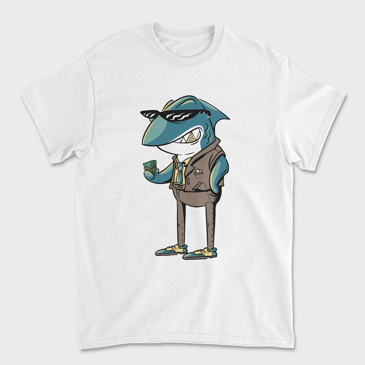 Money Shark, Tricou Barbati (Unisex)