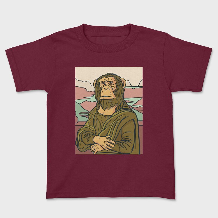 Monkey Mona Lisa, Tricou Copii