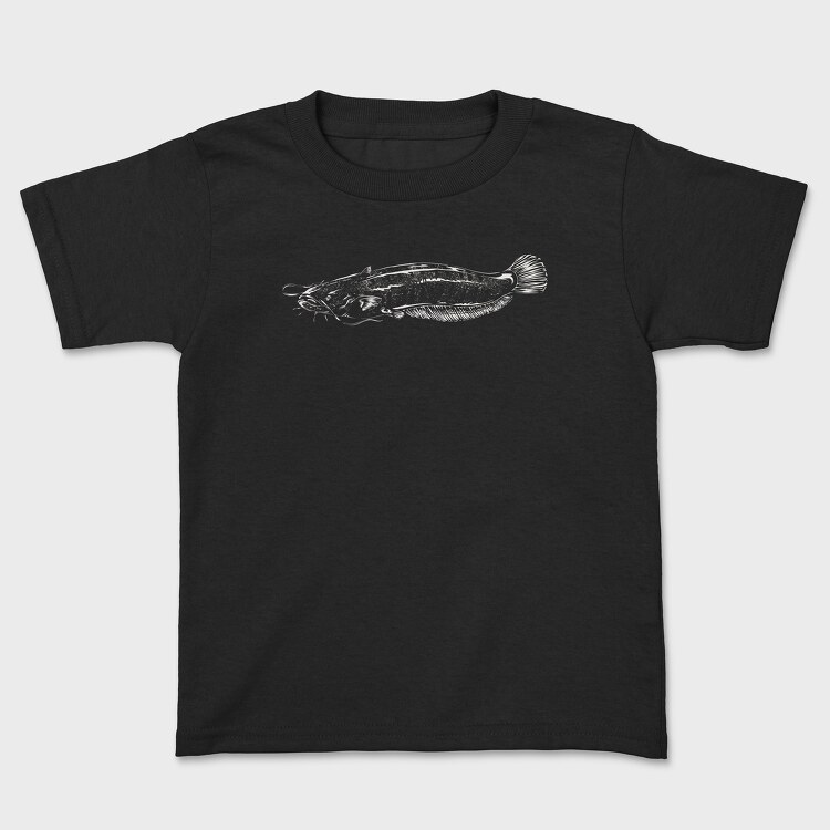 Tricou Copii, Monochrome Catfish