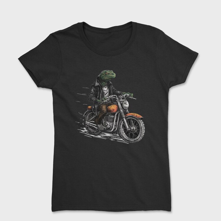 Tricou Femei, Motorbike Lizard