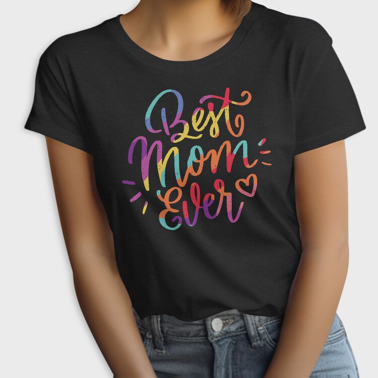 Pride Themed Best Mom, Tricou Femei