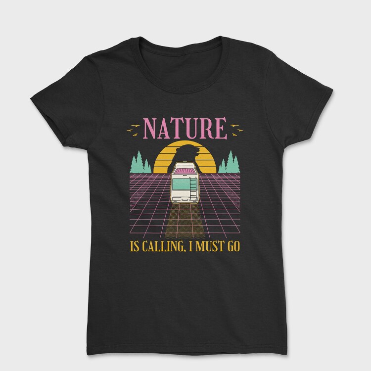 Tricou Femei, Nature Vaporwave