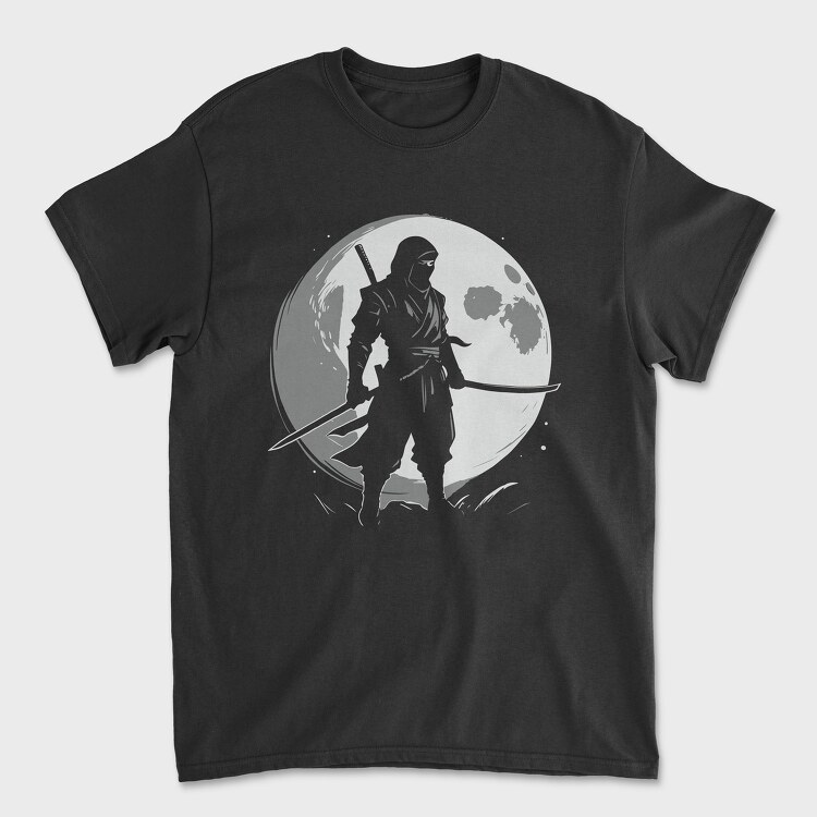 Tricou Barbati (Unisex), Ninja Moon