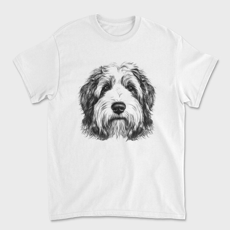 Tricou Barbati (Unisex), Old English Sheep Dog