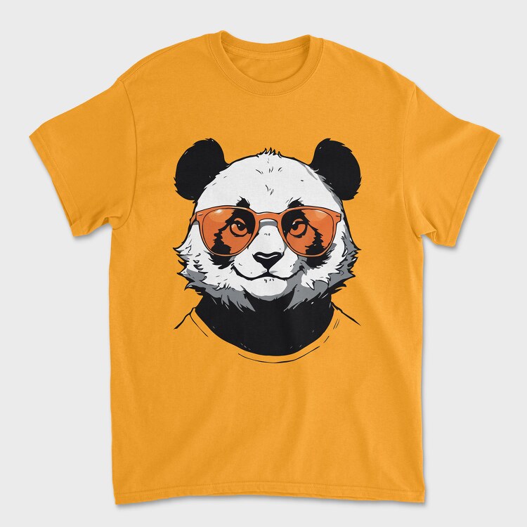 Tricou Barbati (Unisex), Panda Sungalsses