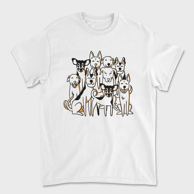 Tricou Barbati (Unisex), Pariah Dogs