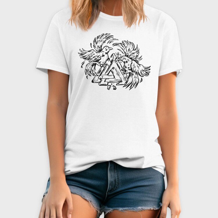 Raven vs Alknut, Tricou Barbati (Unisex)