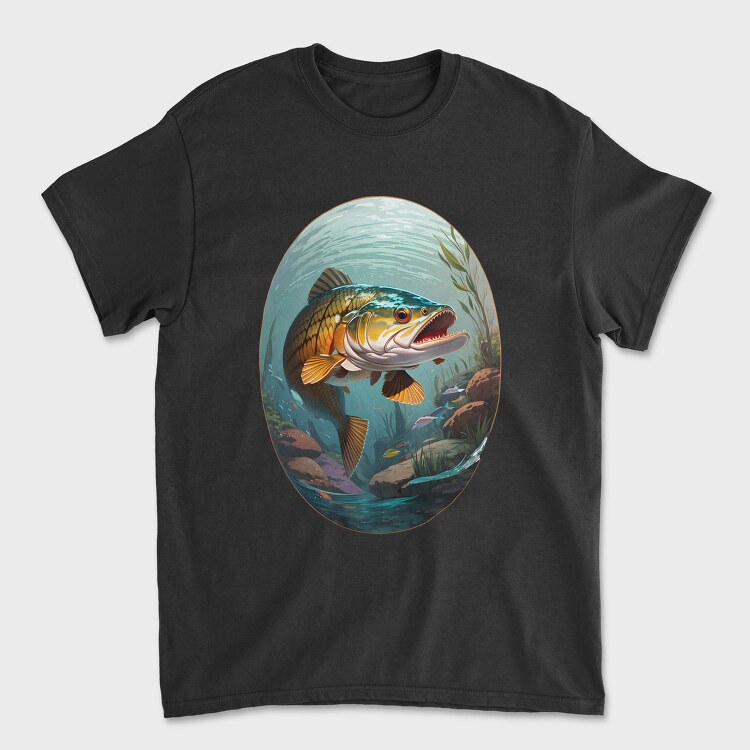 Tricou Barbati (Unisex), Pikewater Fish