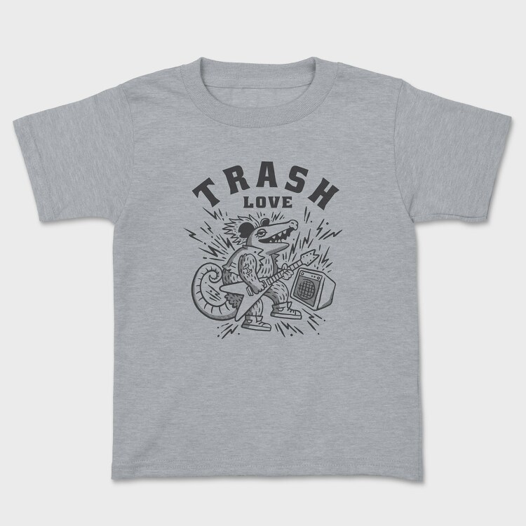 Tricou Copii, Possum Trash Love