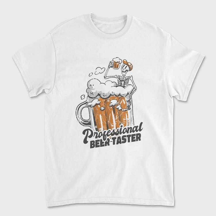 Tricou Barbati (Unisex), Professional Beer Tester