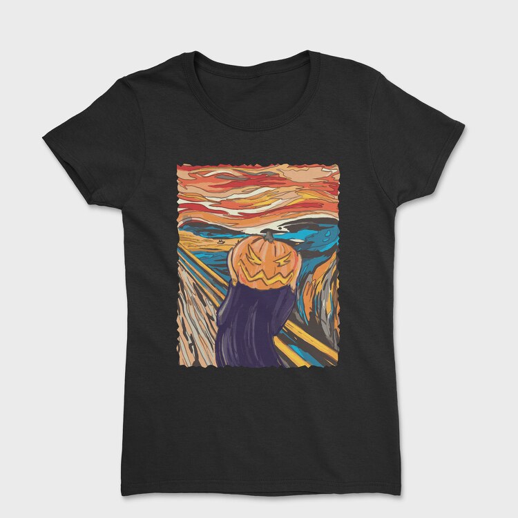 Tricou Femei, Pumpkin Scream