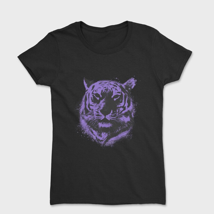 Tricou Femei, Purple Tiger