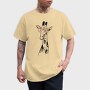 Giraffe Glass, Tricou Barbati (Unisex)