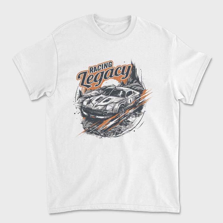 Tricou Barbati (Unisex), Racing Legacy Retro Car