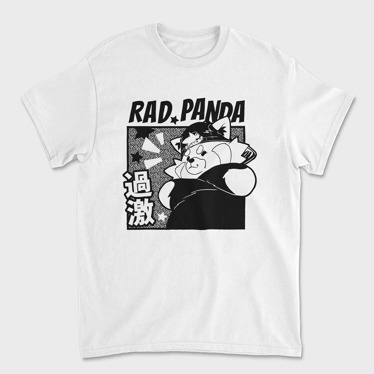 Tricou Barbati (Unisex), Rad Panda