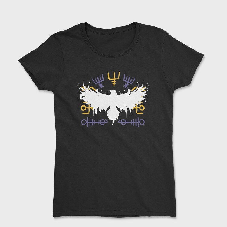 Tricou Femei, Raven Viking