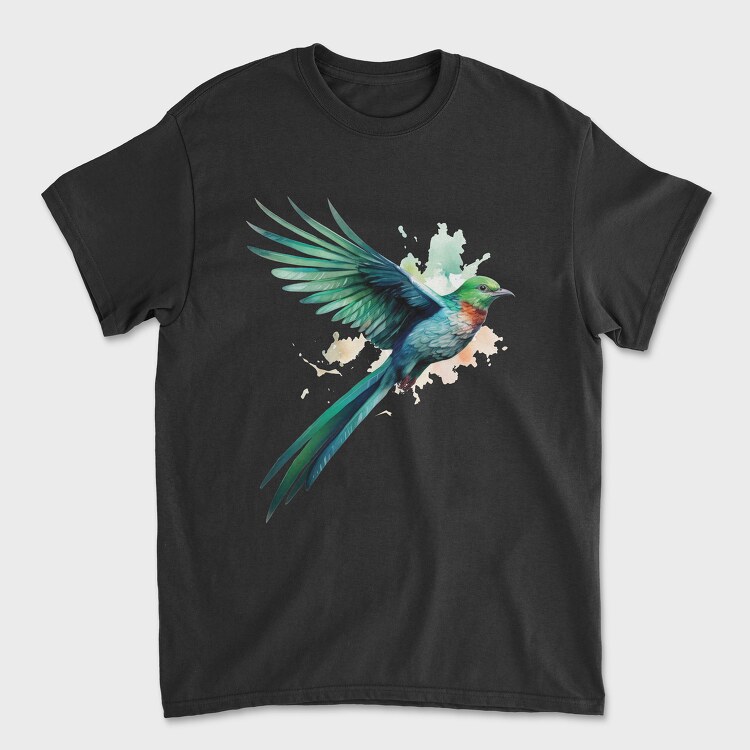 Tricou Barbati (Unisex), Realistic Quetzal