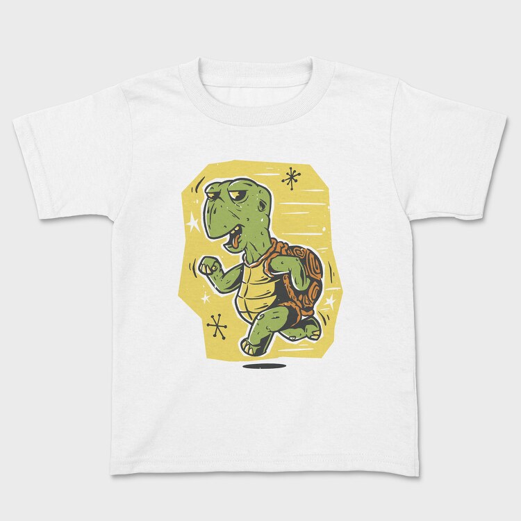 Tricou Copii, Running Turtle