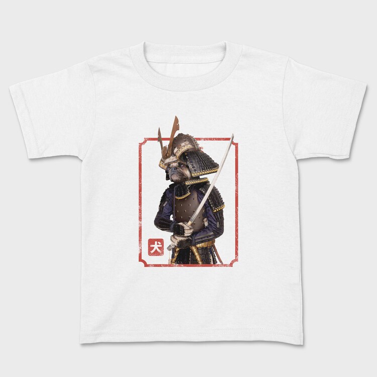 Tricou Copii, Samurai Pug