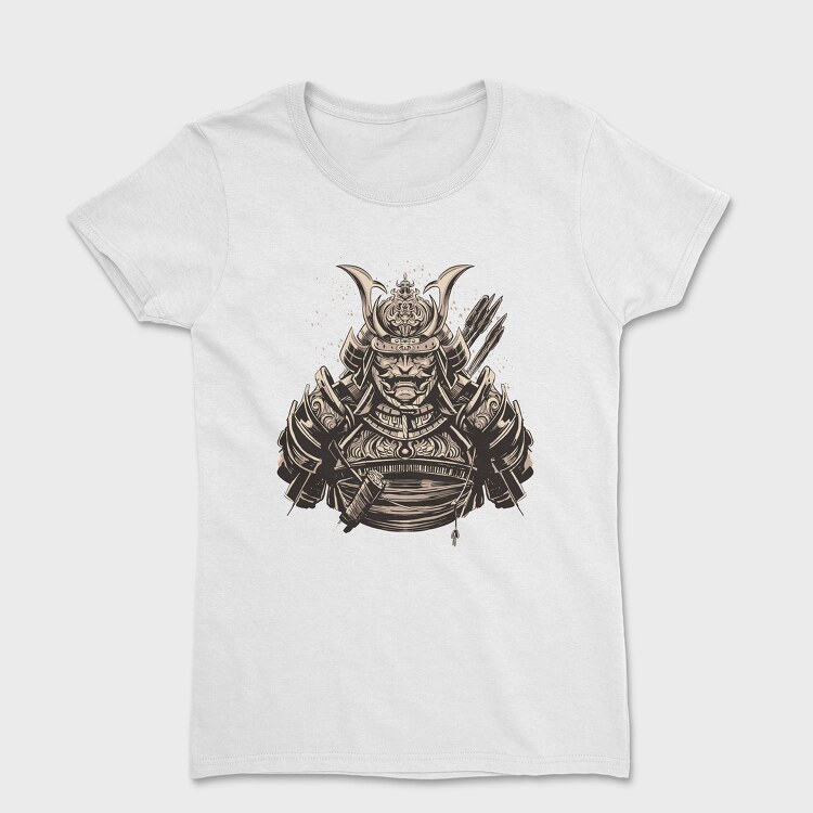 Tricou Femei, Samurai Warrior Dark