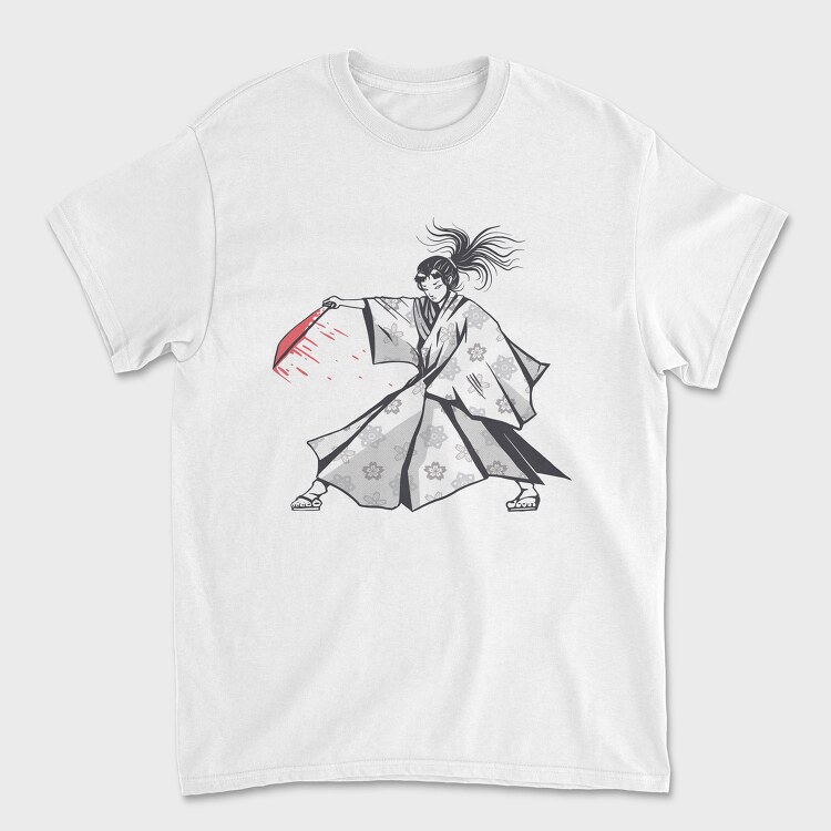 Tricou Barbati (Unisex), Samurai Woman Finisher