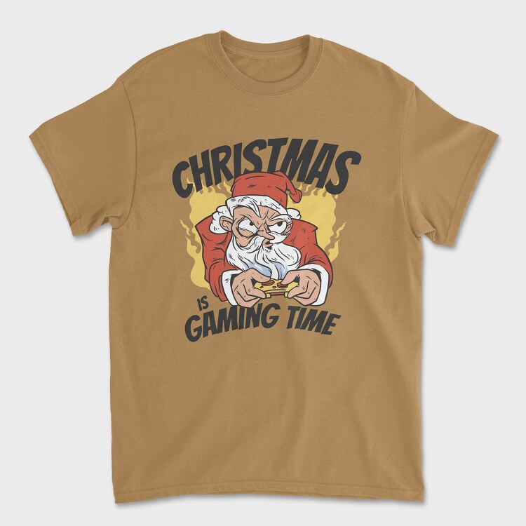 Tricou Barbati (Unisex), Santa Gaming