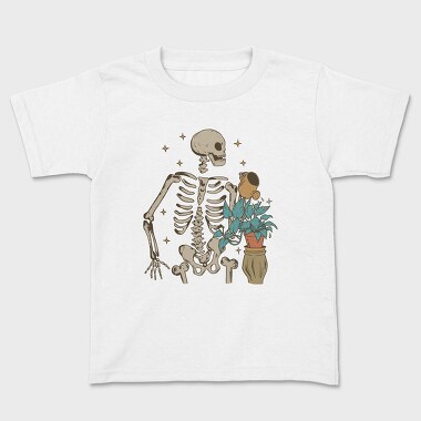 Skeleton Watering the Plant, Tricou Copii