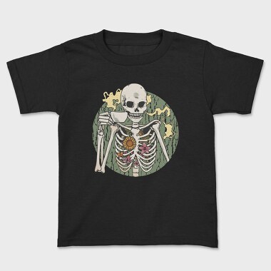 Skeleton With Coffee, Tricou Copii