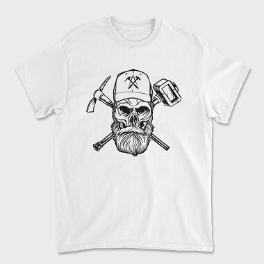 Skull Hammer, Tricou Barbati (Unisex)