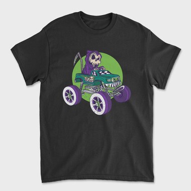 Skull Monstertruck, Tricou Barbati (Unisex)