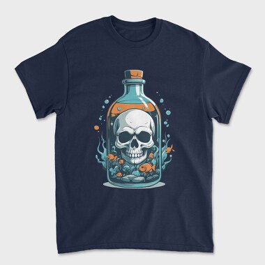 Skull Poison, Tricou Barbati (Unisex)