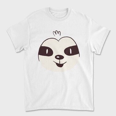 Sloth Face, Tricou Barbati (Unisex)