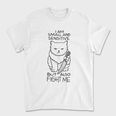 Small and Sensitive Cat, Tricou Barbati (Unisex)