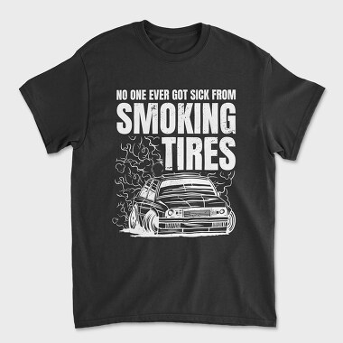 Smoking Tires, Tricou Barbati (Unisex)