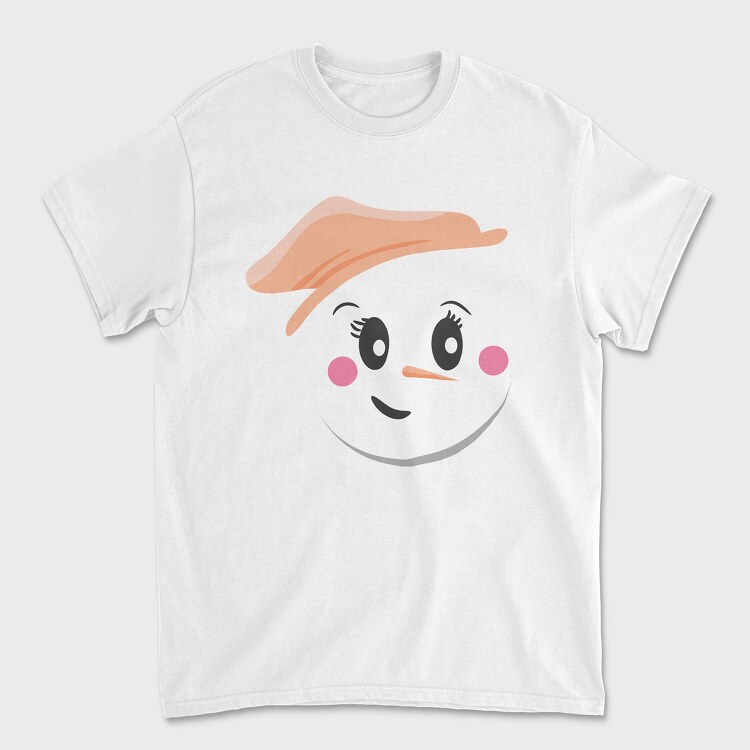 Snow Man Face 5, Tricou Barbati (Unisex)