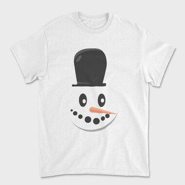 Snow Man Face 6, Tricou Barbati (Unisex)