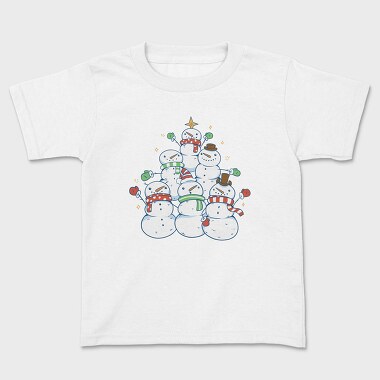 Snowman Tree, Tricou Copii