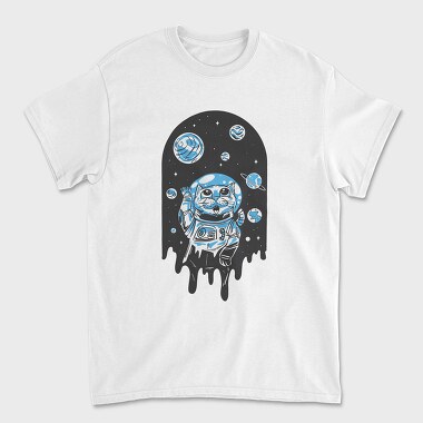 Space Cat Planets, Tricou Barbati (Unisex)