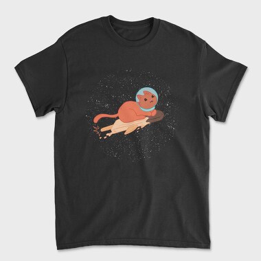 Space Ice Cream Cat, Tricou Barbati (Unisex)