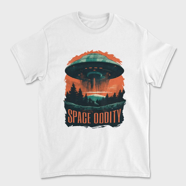 Space Oddity, Tricou Barbati (Unisex)