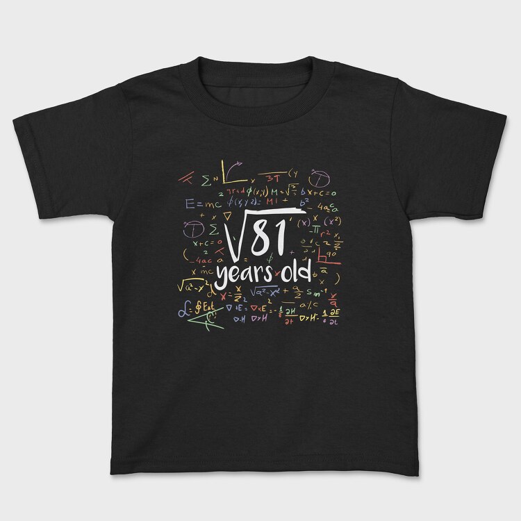 Square Root, Tricou Copii